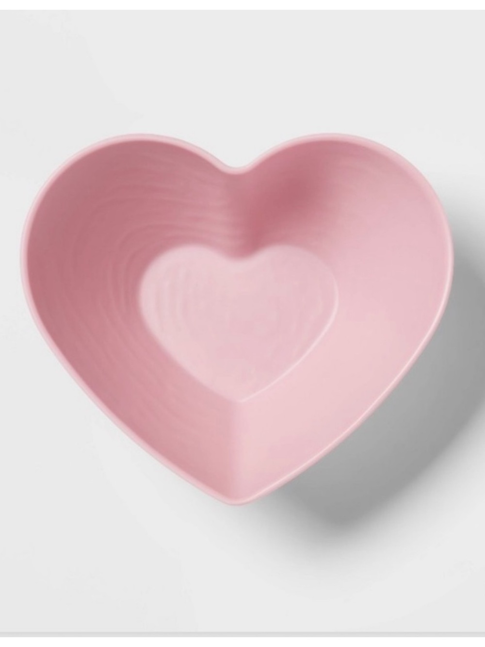 Target Threshold Melamine Pink Heart Bowl